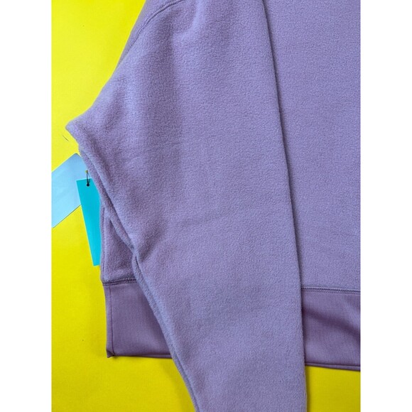 Abound Fleece Pullover Sweater Pink Bloom Womens XL Mock Neck Long Sleeve NWT - Picture 6 of 10